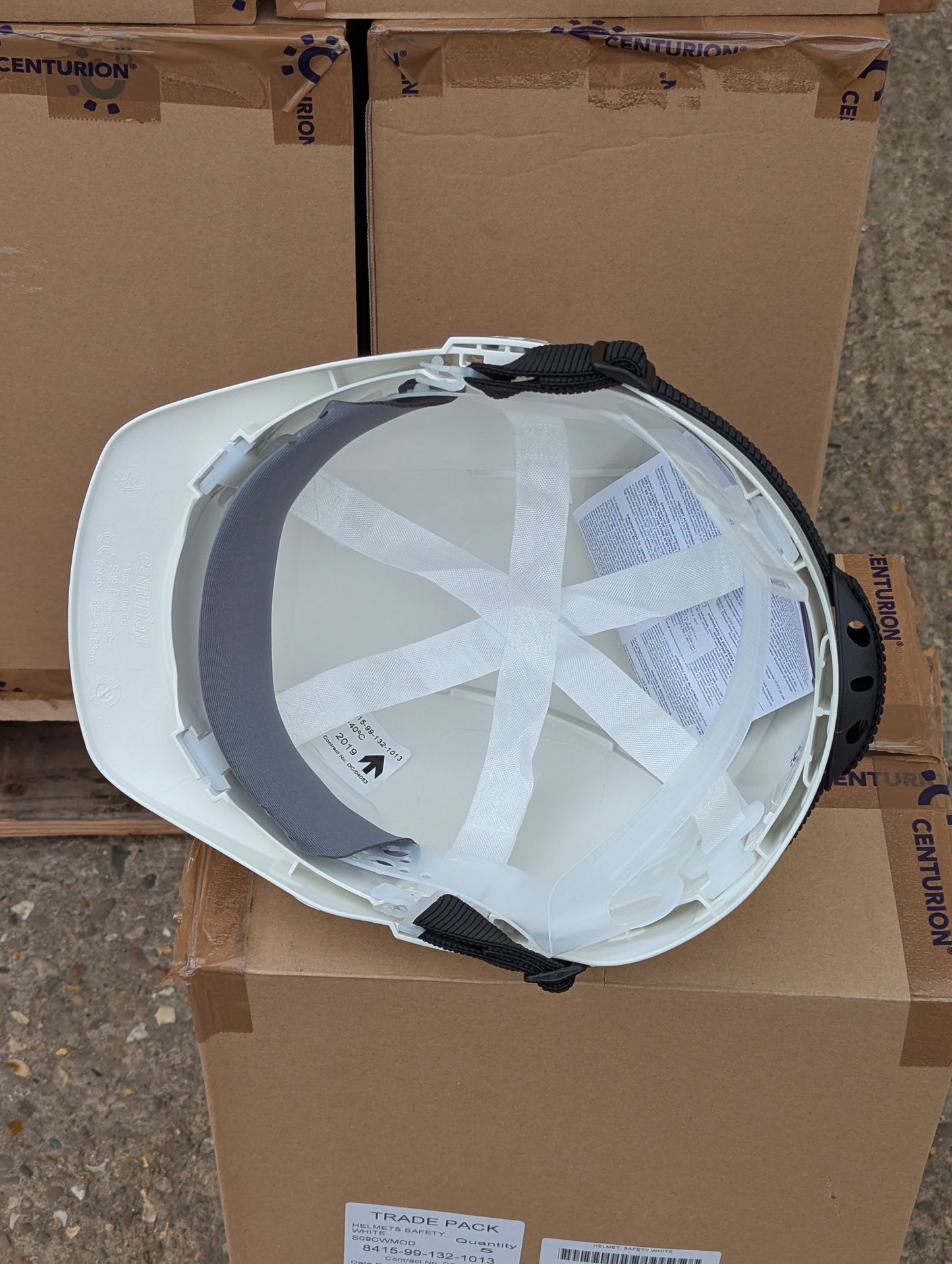 180 x Centurion Concept Safety Helmet - 1 Pallet - Wholesale Job Lot - NEW