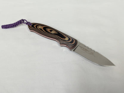 CRKT Hunt´ N Fisch Fixed Blade Hunting Knife with Leather Sheath - 2861