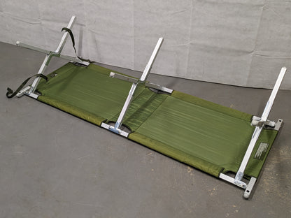 British Army Folding Aluminium Cot Camp Bed