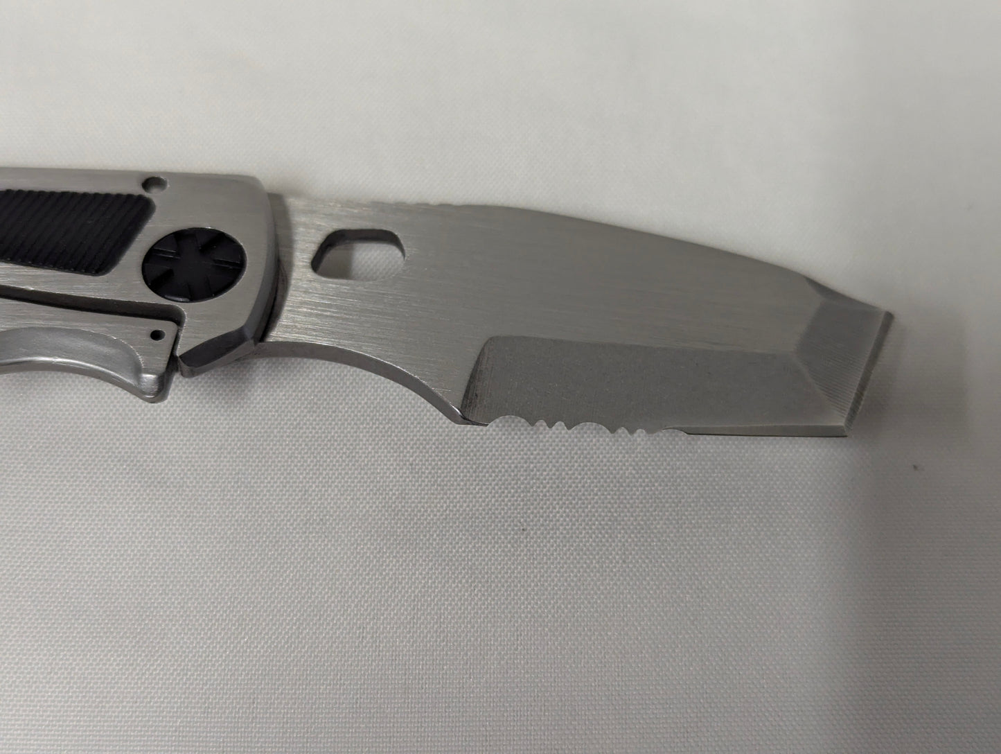 Walther CFK Chisel Frame Folding Lock Combo Blade Utility Knife with Pouch