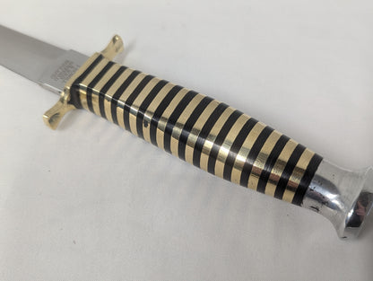 John Nowill & Sons Fairbairn Sykes Wasp Pattern Commando Knife with Sheath