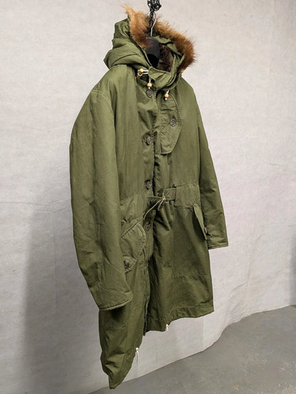 British Army 1951 Pattern Green Ventile Parka Jacket Coat Sealed Pattern - Size 8