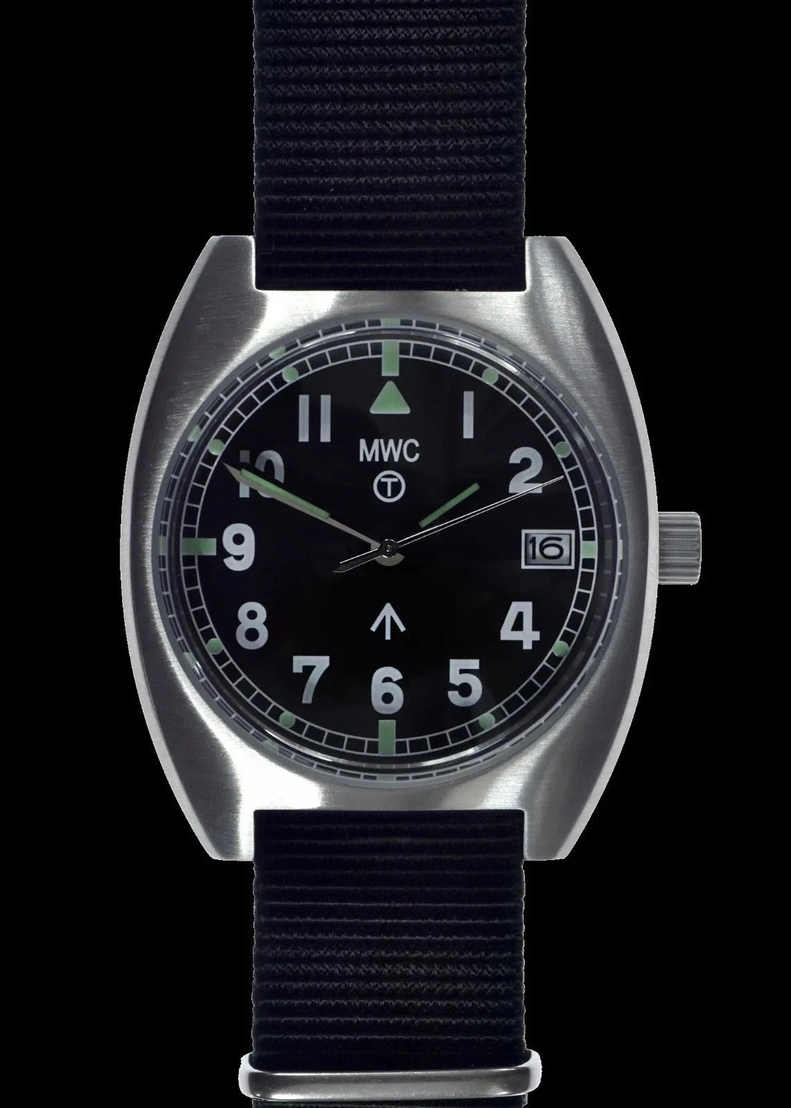 MWC W10 1970s Pattern General Service 24 Jewel Automatic Military Watch