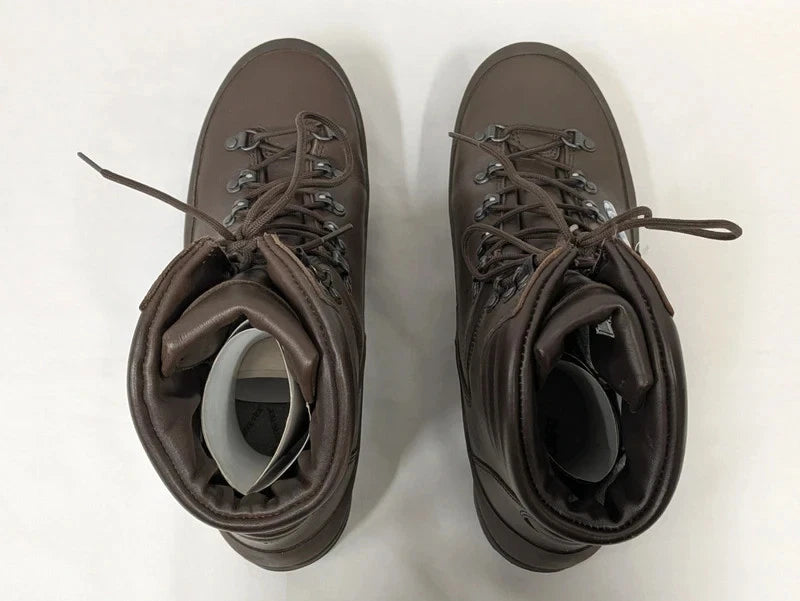 Iturri Brown Leather Goretex Cold Wet Weather Combat Boots