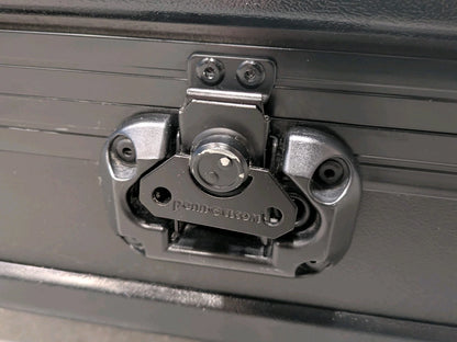 Black Storage Flight Equipment Wheeled Flat Screen Case Box