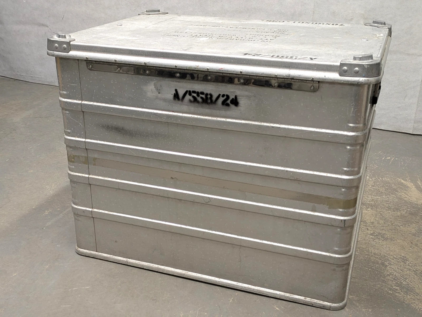 Zarges Aluminium Lockable Transport Equipment Flight Storage Case Box