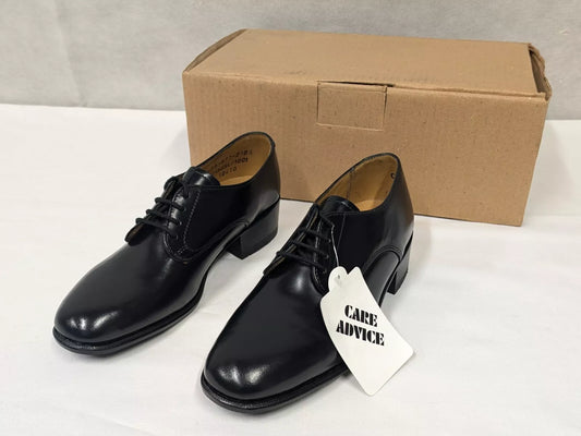 Ladies Black Leather Gibson Dress Uniform Parade Shoes