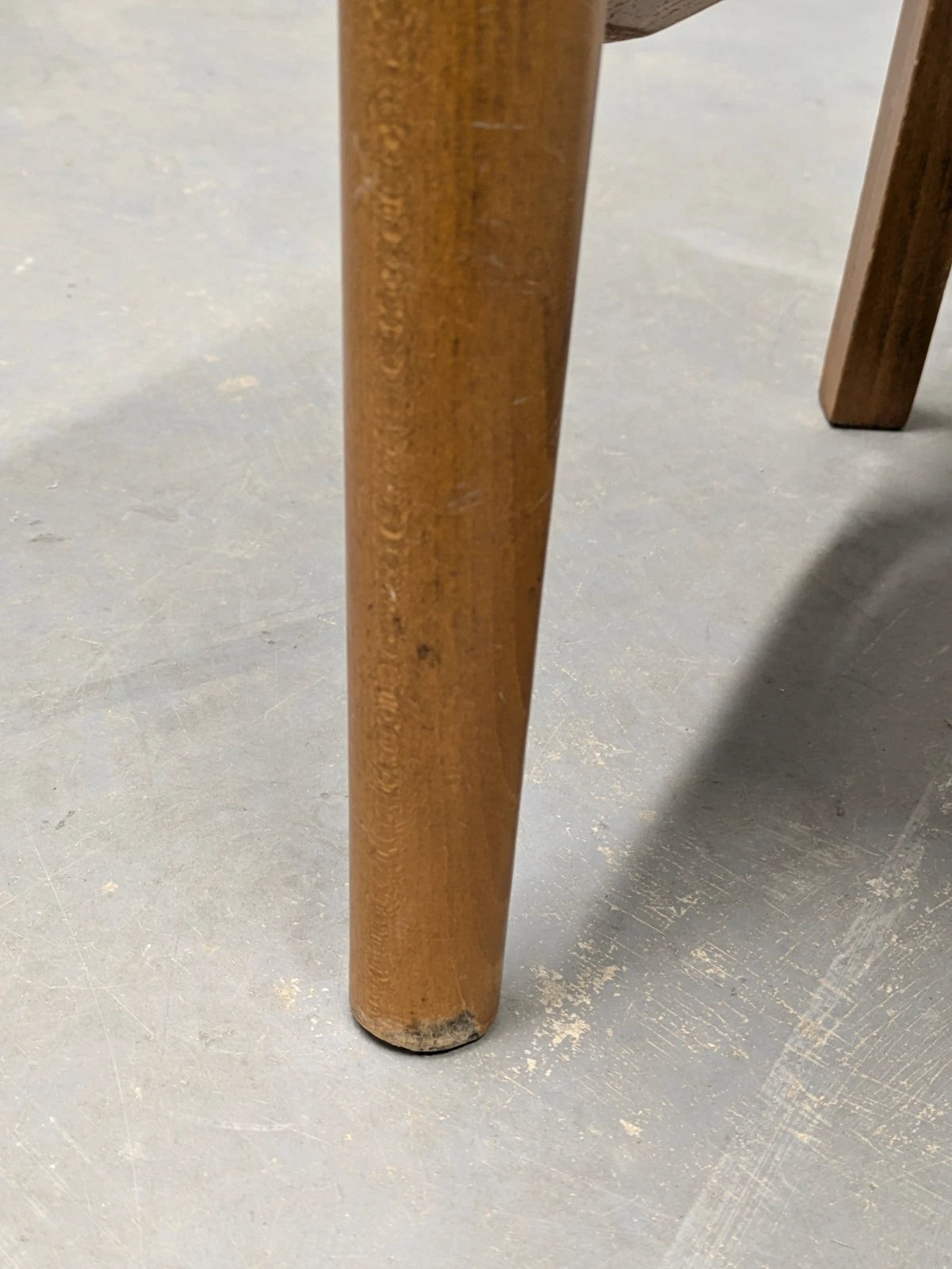 Heavy Duty Industrial Wooden Chair Union Jack