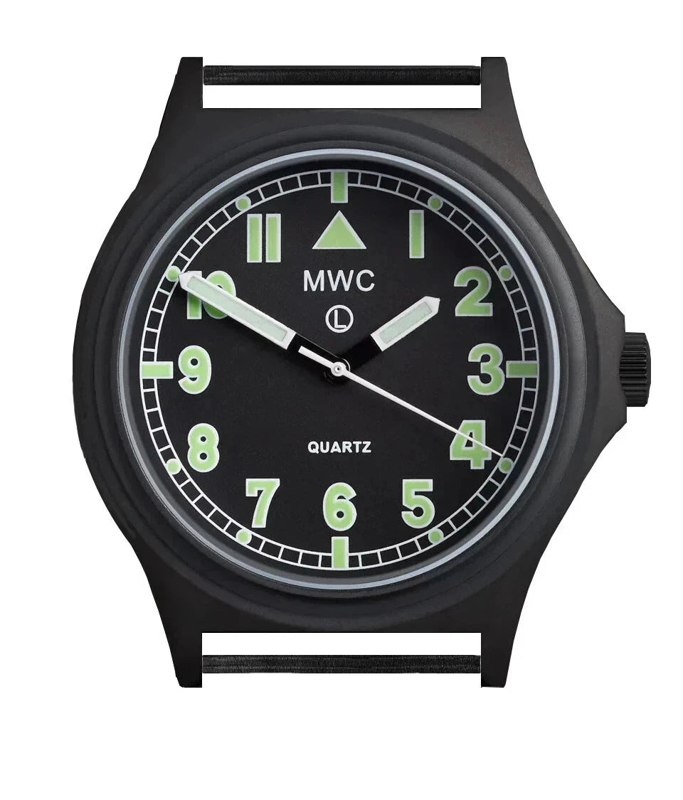 MWC G10 100M Black PVD Military Watch NSN 6645-99-493-1283