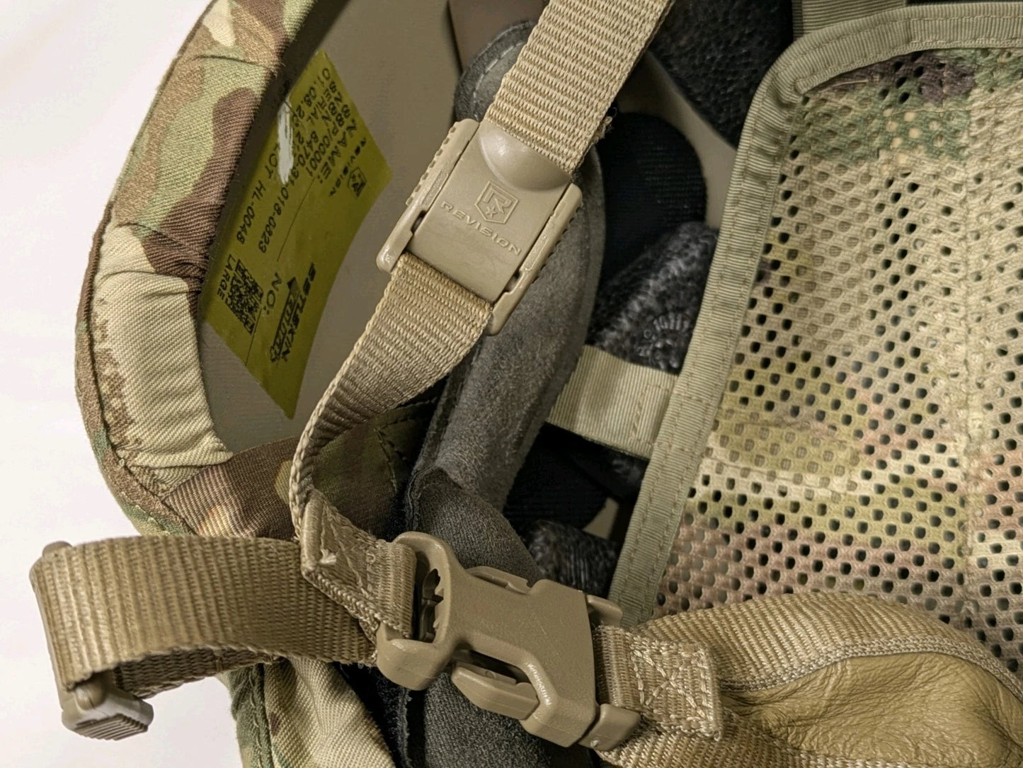 British Army MTP Virtus Revision Batlskin Cobra Ballistic Helmet