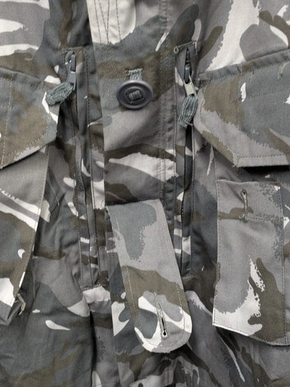 British Army OPFOR Blue DPM Camo Windproof Combat Smock Jacket 190/112 - NEW