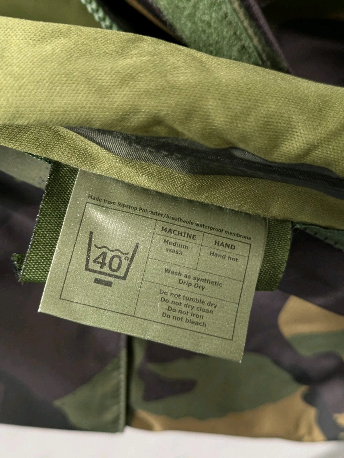 British Army DPM MVP Waterproof Wet Weather Jacket