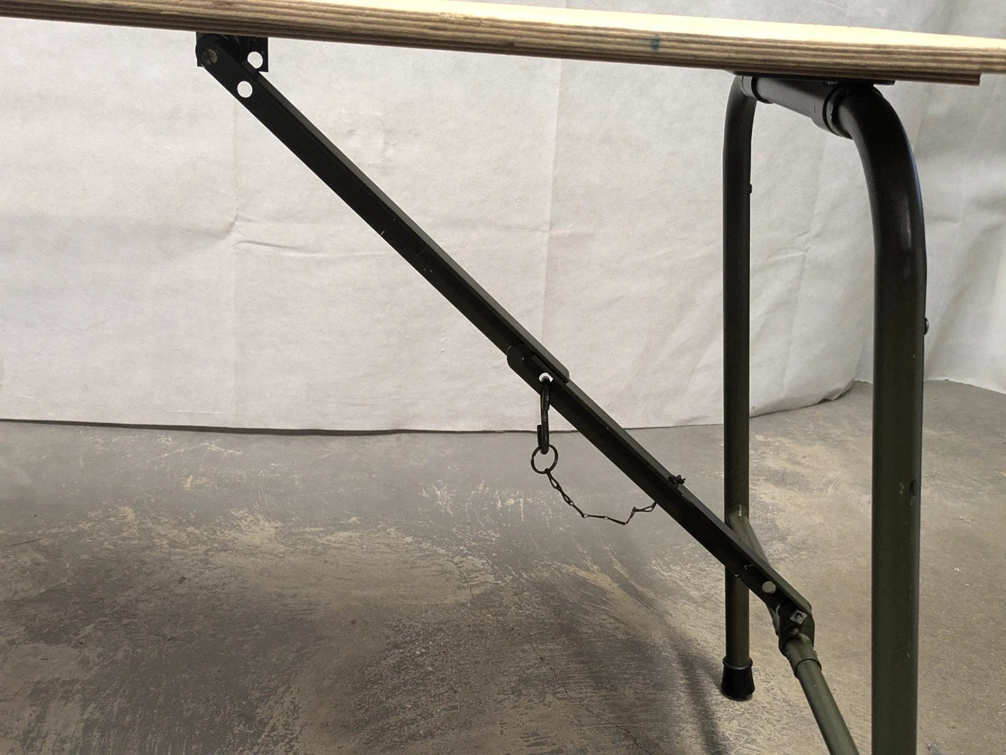British Army Lightweight Wooden Folding Field Table