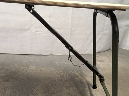 British Army Lightweight Wooden Folding Field Table