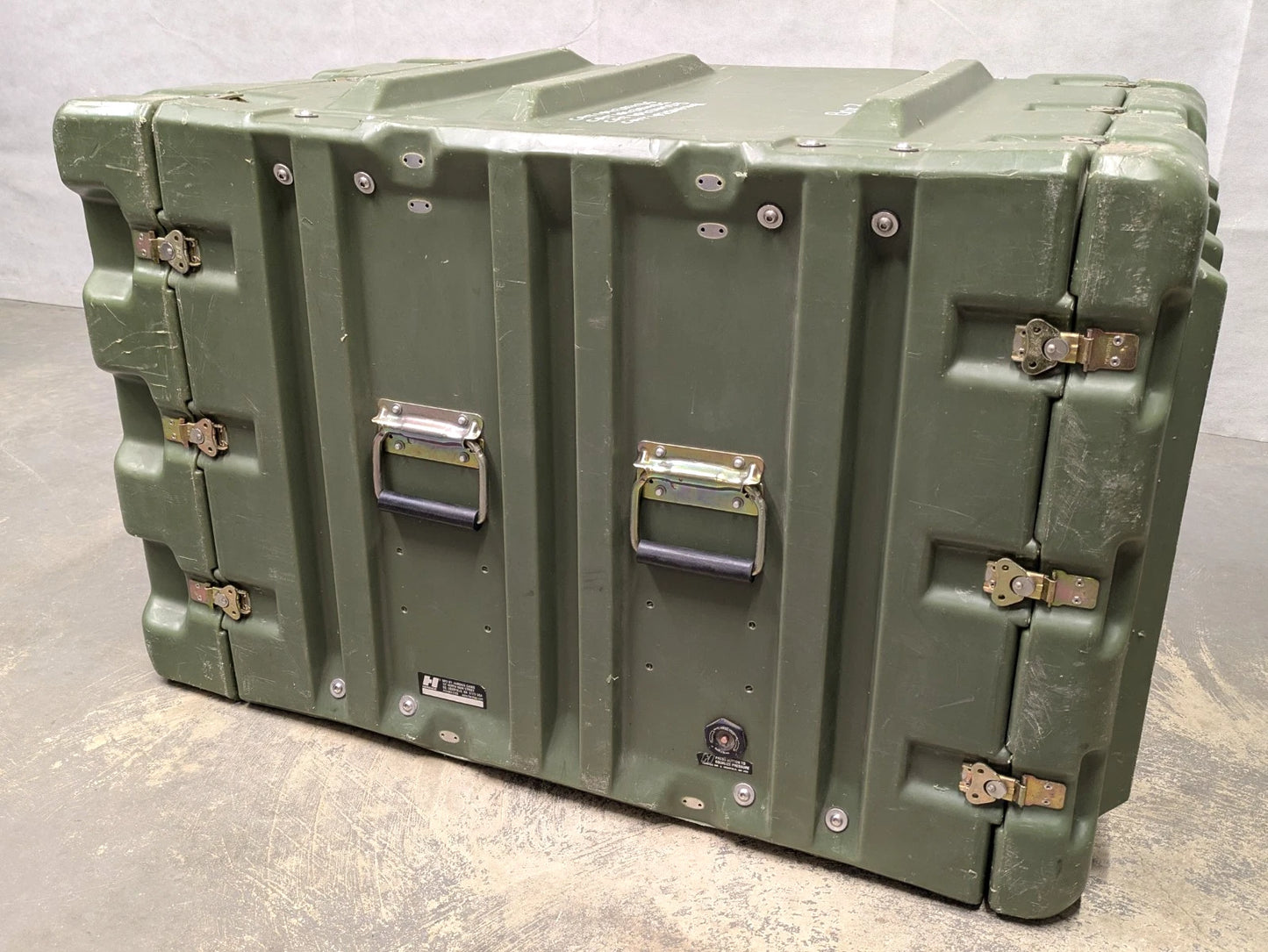 Hardigg 19" 10U Double End Shock Rack Mount Case Box