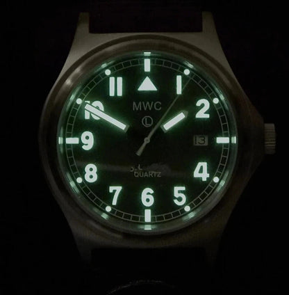 MWC G10 100M Black PVD Military Watch NSN 6645-99-493-1283
