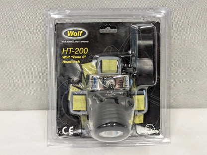 Wolf Safety ATEX LED Headtorch HT-200 Zone 0