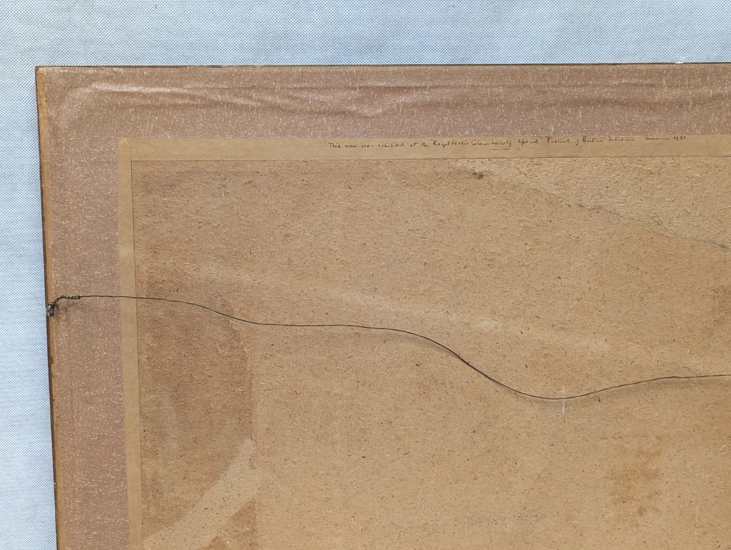 Original Watercolour Painting English Landscape John Christopher Temple Willis