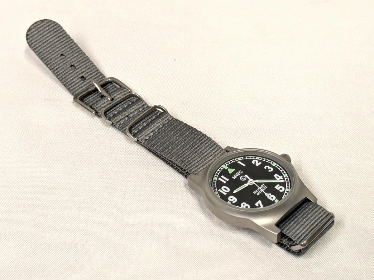 MWC G10LM 50M 2026 Military Watch Army Grey Strap