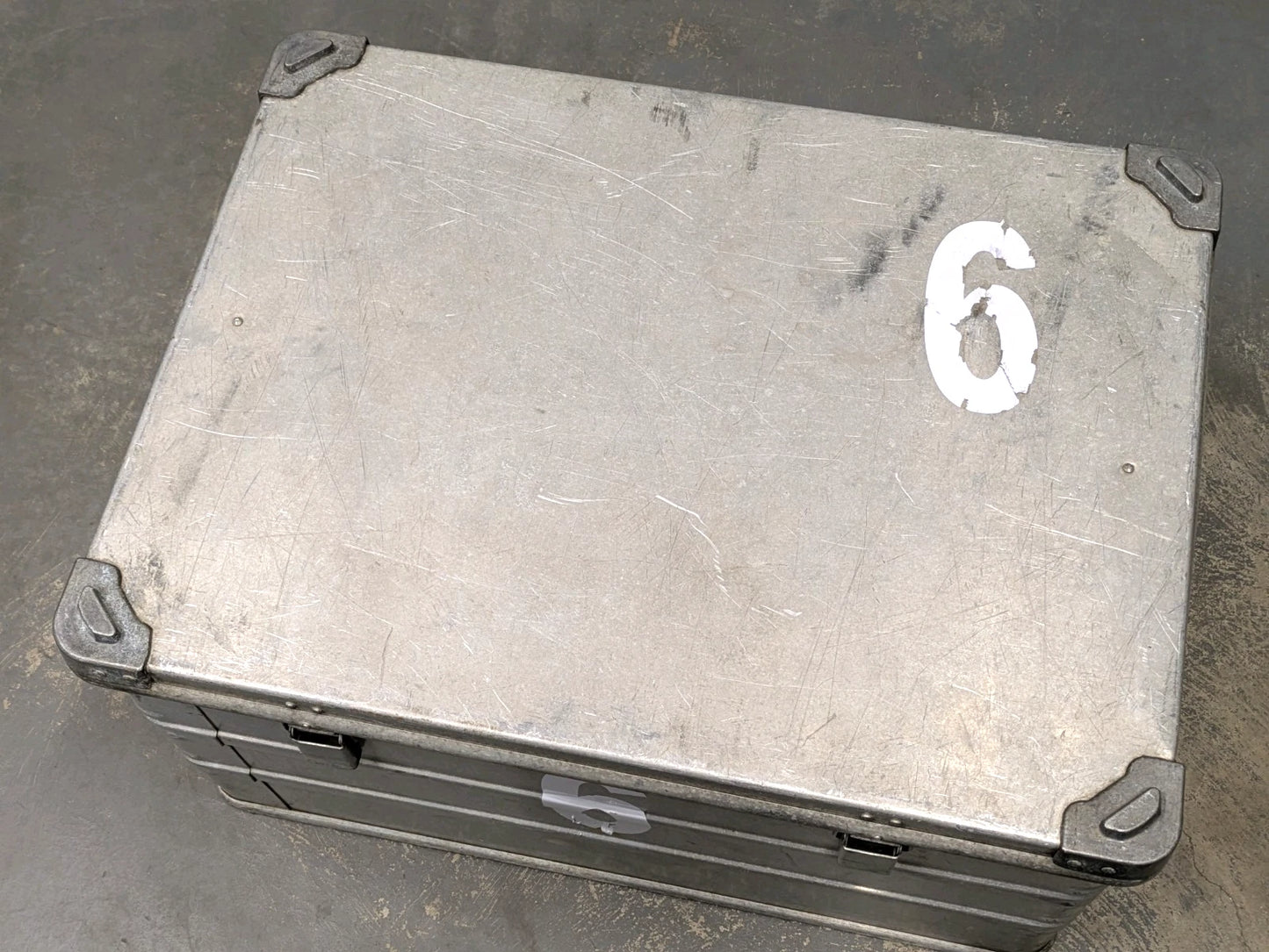 Zarges Aluminium Lockable Transport Equipment Flight Storage Case Box