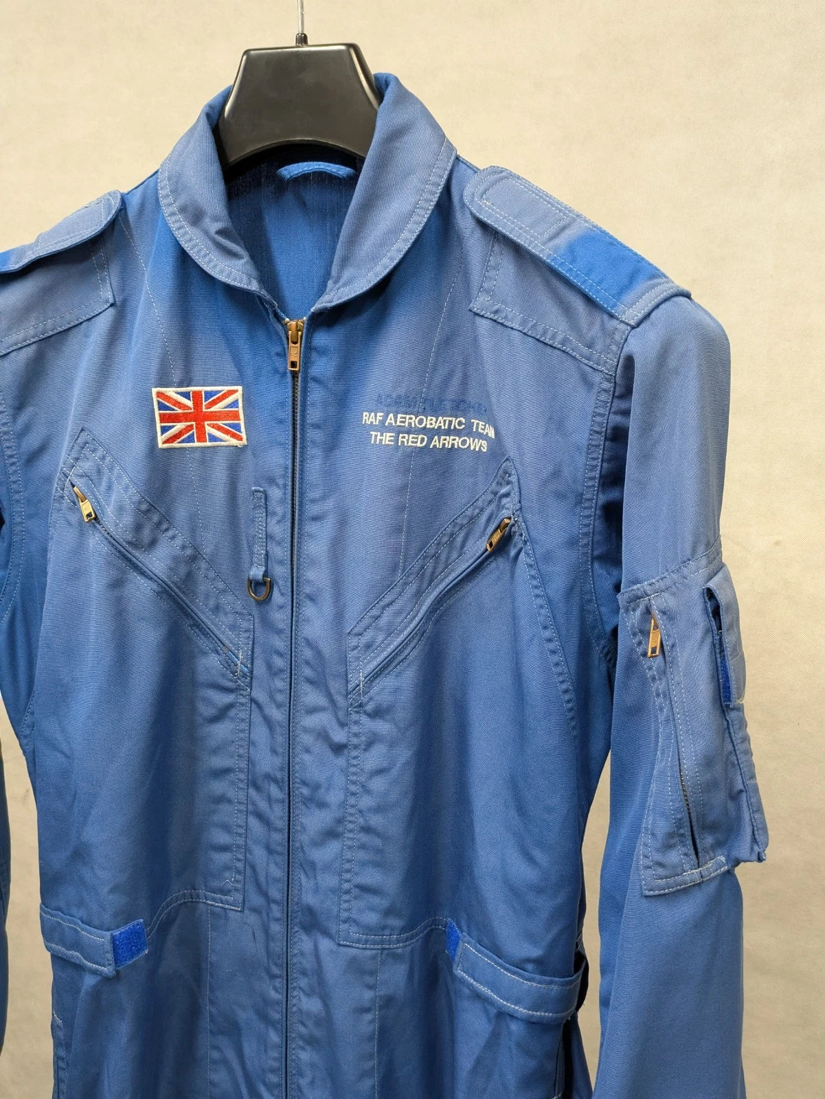 RAF Red Arrows Aerobatic Team Fire Resistant Aircrew Coveralls Blue