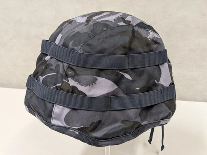 British Army OPFOR Blue DPM Camo MK7 Combat Helmet Cover
