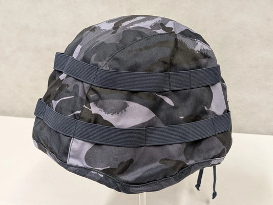 British Army OPFOR Blue DPM Camo MK7 Combat Helmet Cover