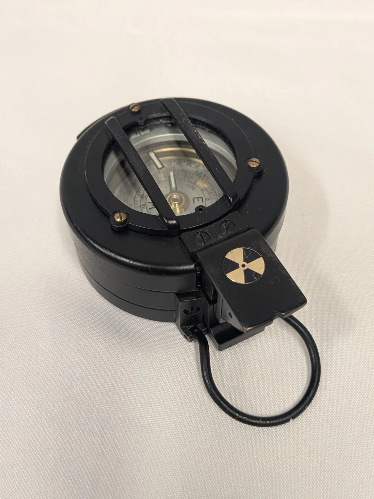 Francis Barker M-73 Prismatic Marching Compass (Mils)