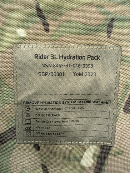 MTP Virtus 3L Hydration System Rider Water Carrier Pack