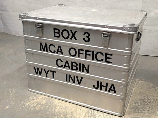 Zarges Aluminium Lockable Transport Equipment Flight Storage Case Box