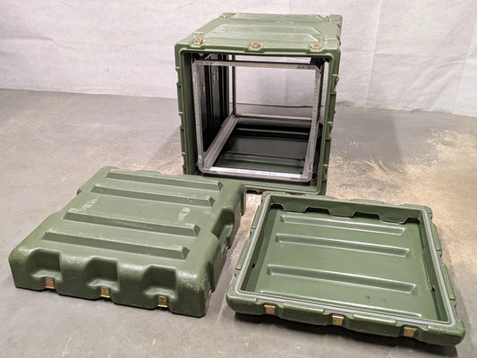 Hardigg 19" 10U Double End Shock Rack Mount Case Box