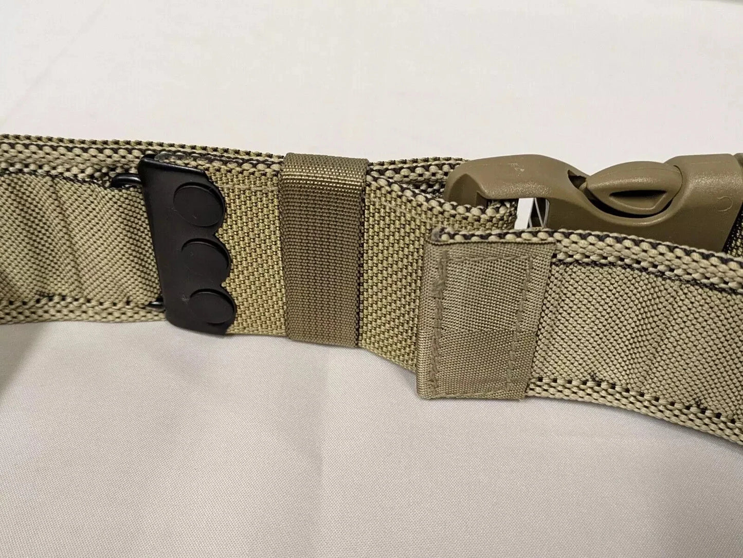 British Army Tactical Webbing Quick Release Belt IRR Light Olive