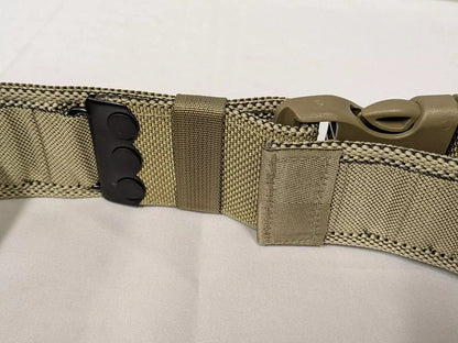 British Army Tactical Webbing Quick Release Belt IRR Light Olive