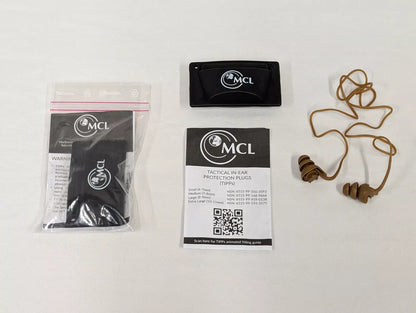 MCL Tactical Earplugs