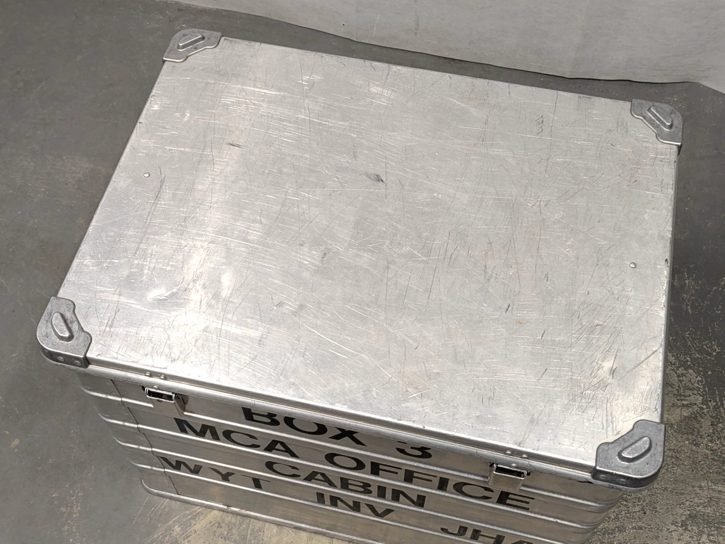 Zarges Aluminium Lockable Transport Equipment Flight Storage Case Box