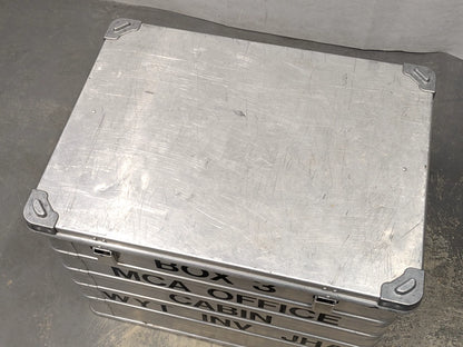 Zarges Aluminium Lockable Transport Equipment Flight Storage Case Box