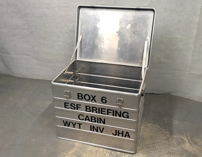 Zarges Aluminium Lockable Transport Equipment Flight Storage Case Box