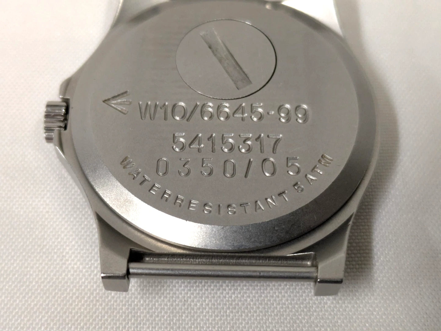 British Army W10 CWC Watch - Dated 2005