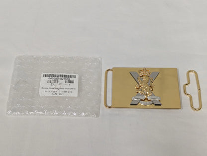 British Army Royal Regiment of Scotland Belt Buckle