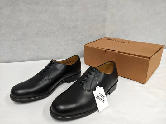 Royal Navy Black Leather Dress Uniform Parade Shoes
