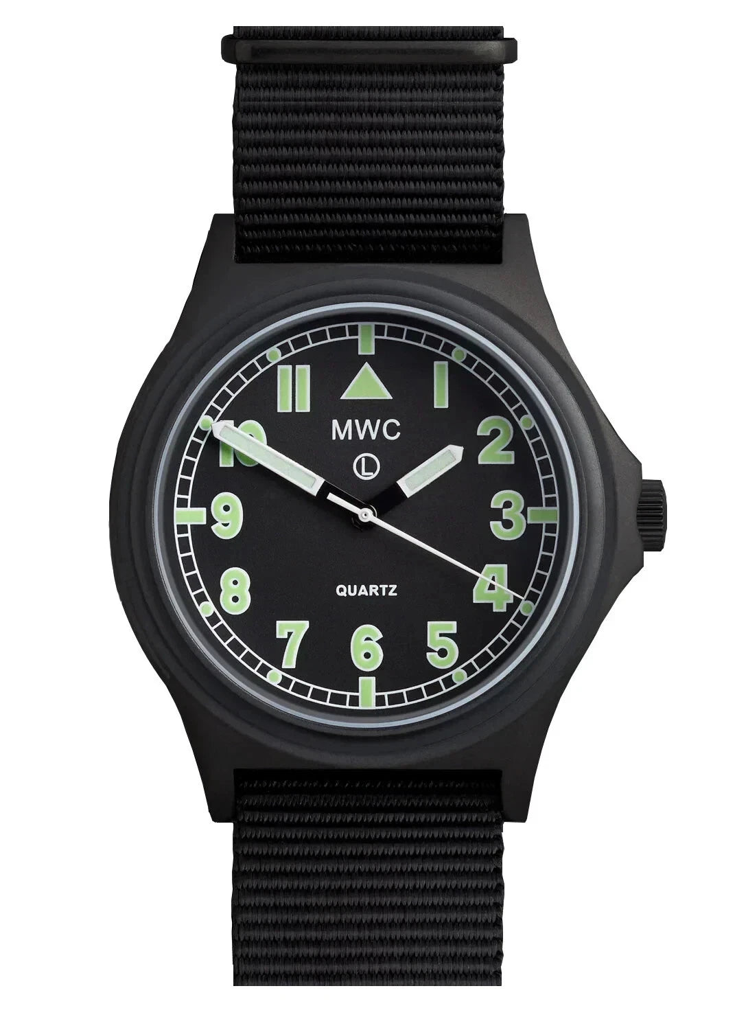 MWC G10 100M Black PVD Military Watch NSN 6645-99-493-1283
