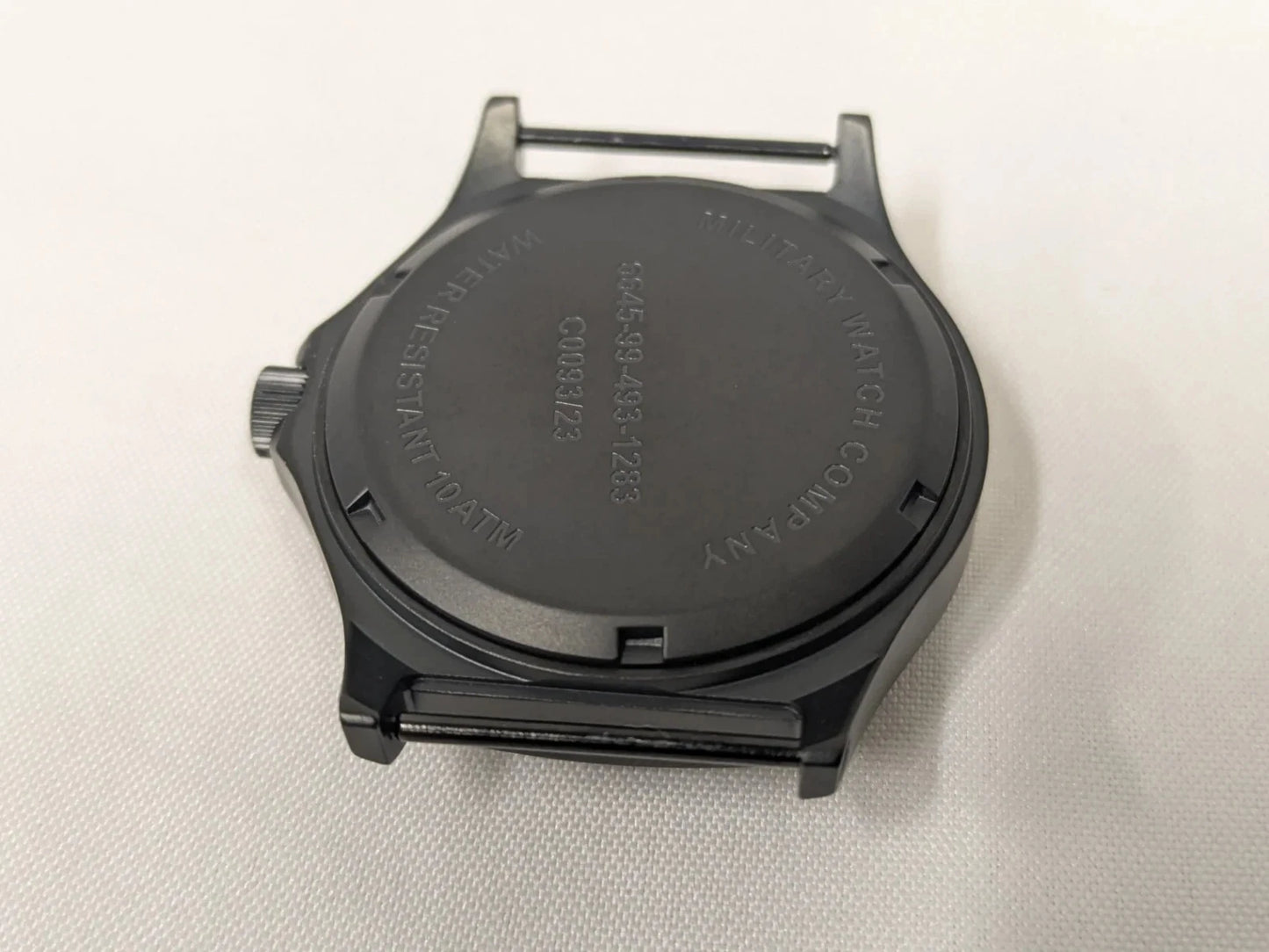 MWC G10 100M Black PVD Military Watch NSN 6645-99-493-1283