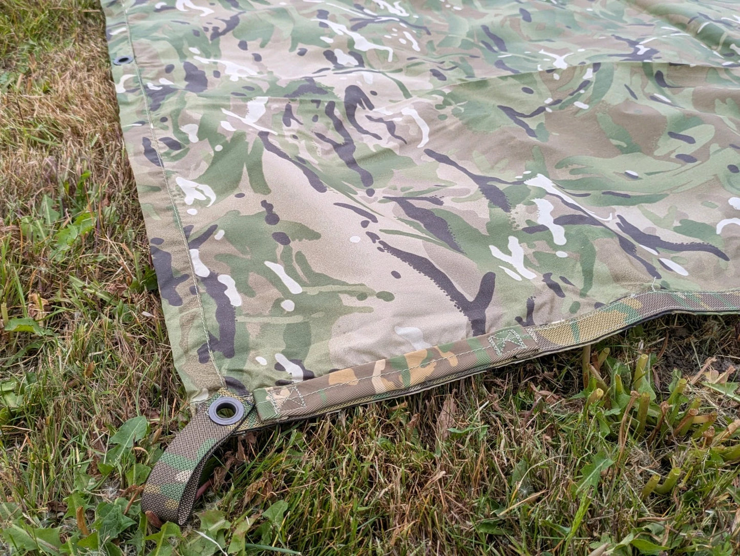 MTP Camo Basha Ground Sheet Waterproof Shelter Cover - NEW
