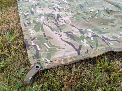 MTP Camo Basha Ground Sheet Waterproof Shelter Cover - NEW