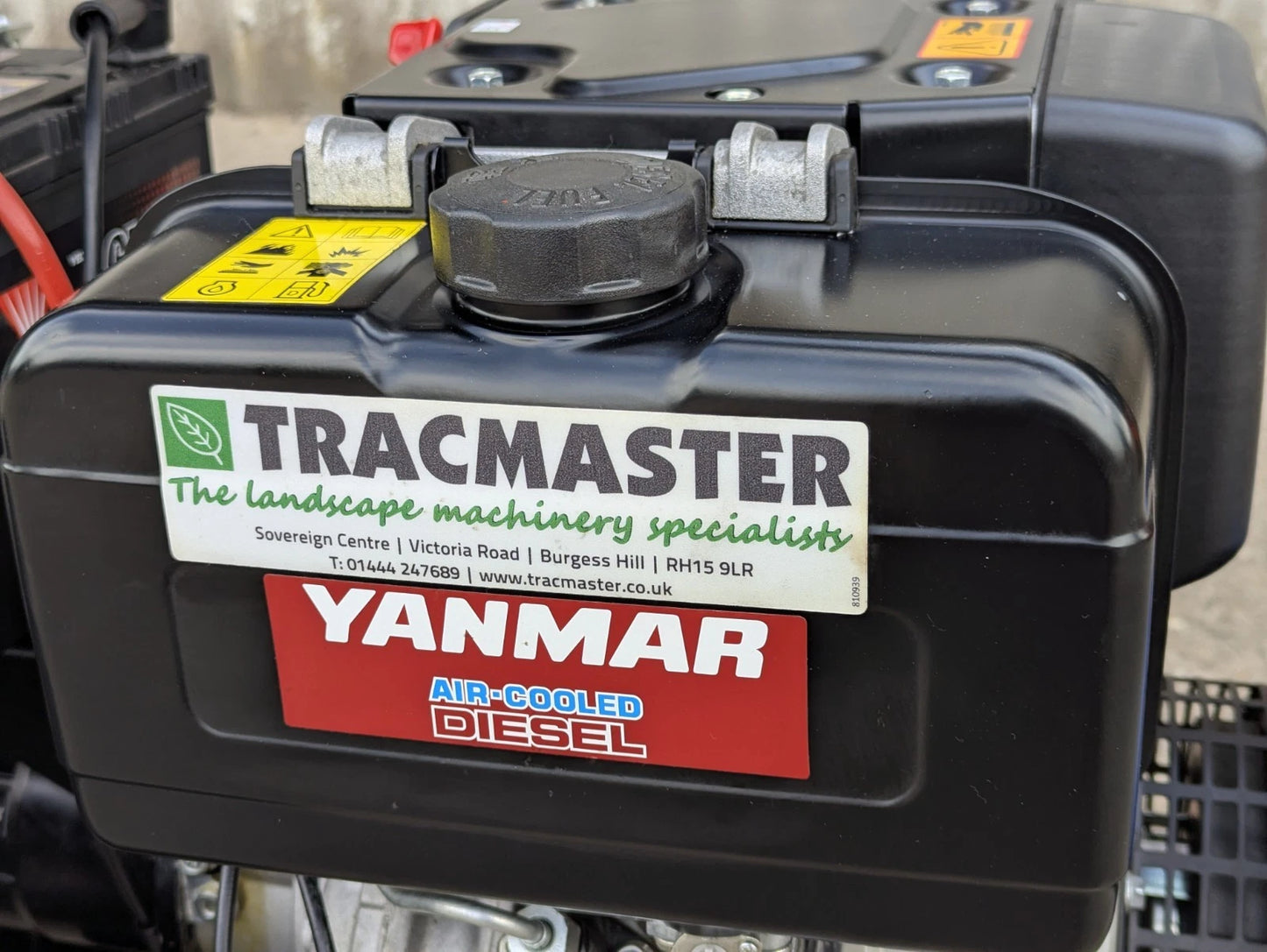 BCS 740 Powersafe Two Wheel Tractor Yanmar LN100 Diesel Electric-Start