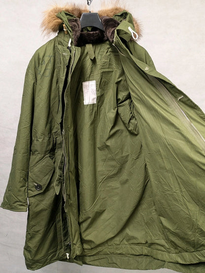 British Army 1951 Pattern Green Ventile Parka Jacket Coat - Size 8