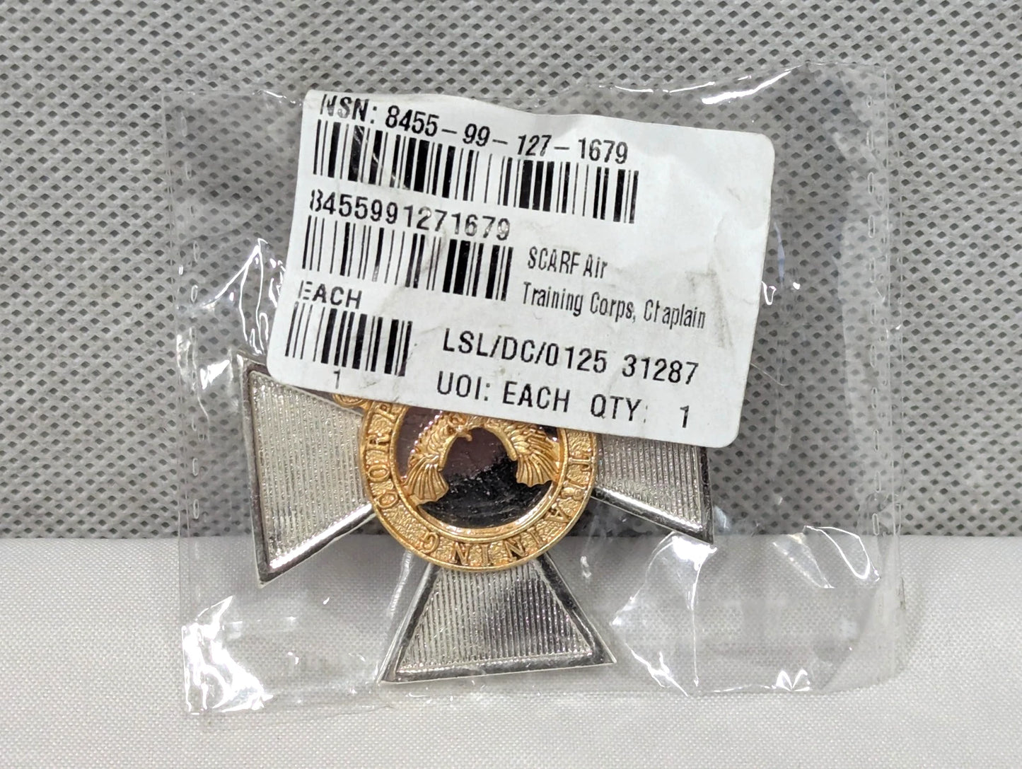 Royal Air Force RAF Cadets Air Training Corps Chaplain Scarf Badge