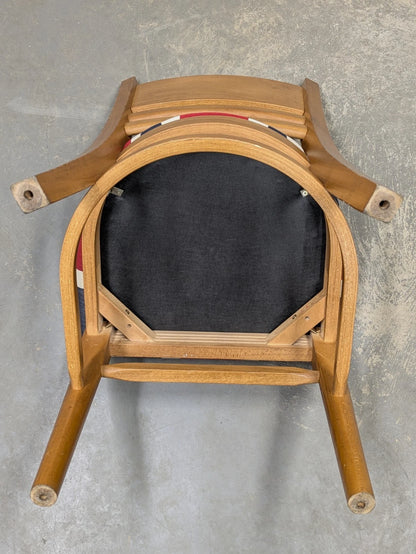 Heavy Duty Industrial Wooden Chair Union Jack