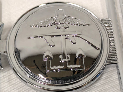 General Headquarters Combined Operations Northwood Chrome Belt Buckle