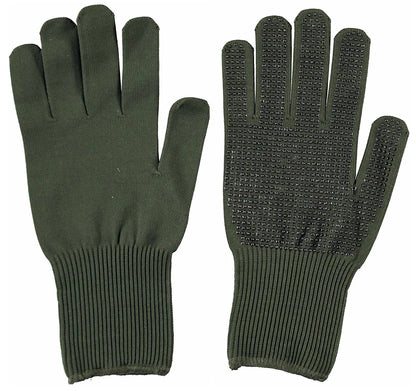 British Army Aramid Olive Green Combat Gripper Gloves